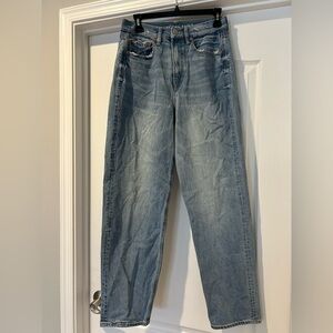 American eagle women’s baggy jean